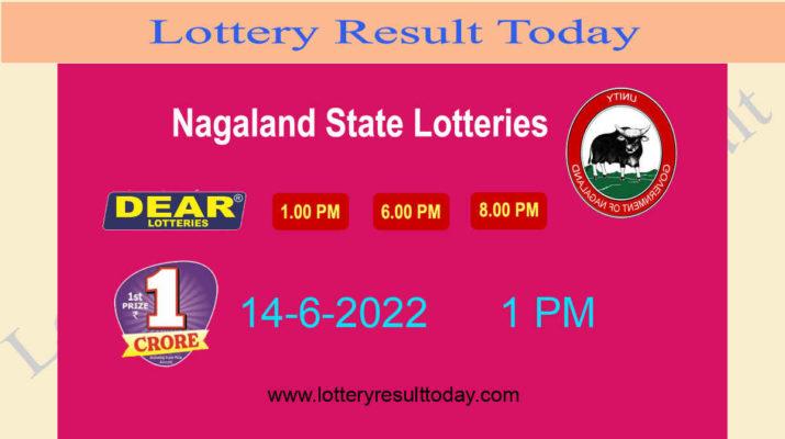 Lottery Sambad Today 14.6.2022
