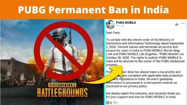 Pubg Mobile India banned