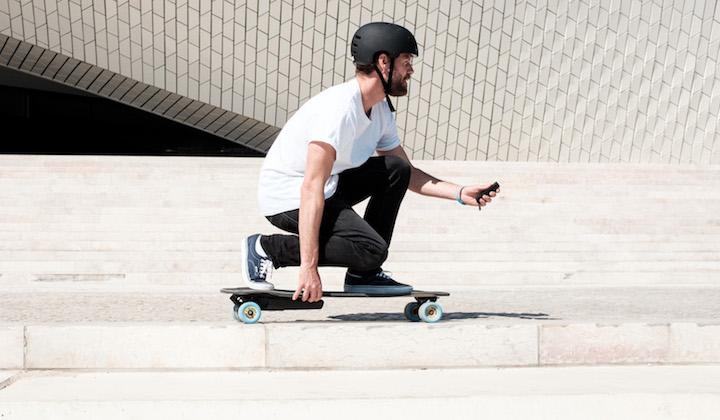 What are the motorized skateboard called?