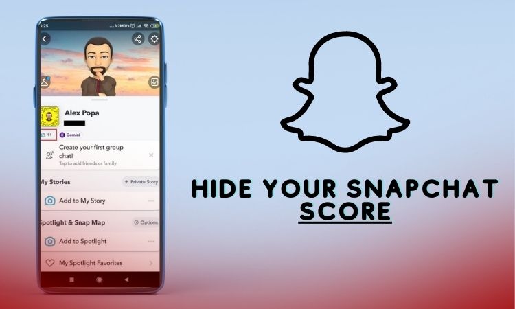 Can You Hide Your Snapchat Score: A Complete Guide